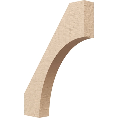 3-inch W X 18-inch D X 24-inch H Westlake Rough Cedar Woodgrain TimberThane Knee Brace, Primed